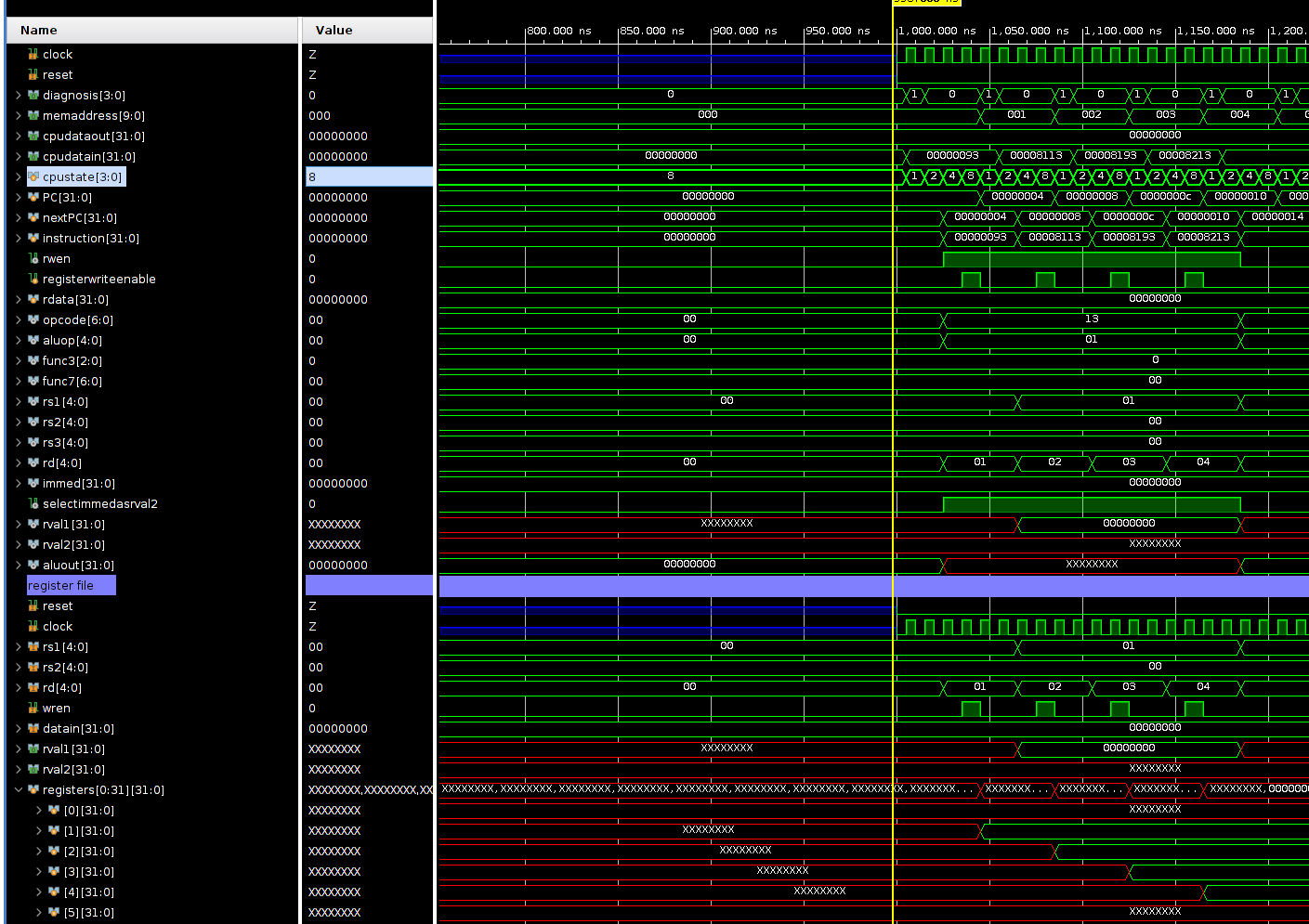 RISC-V CPU & CUSTOM GPU ON AN FPGA PART 8 – ALU AND REGISTER FILE